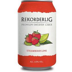 Rekorderlig Strawberry Lime 4.5% 24x33 cl